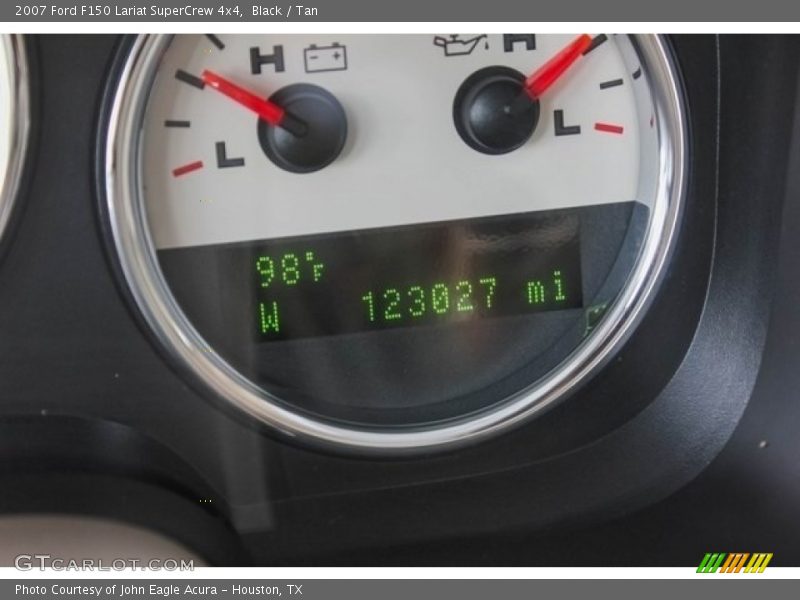 Black / Tan 2007 Ford F150 Lariat SuperCrew 4x4