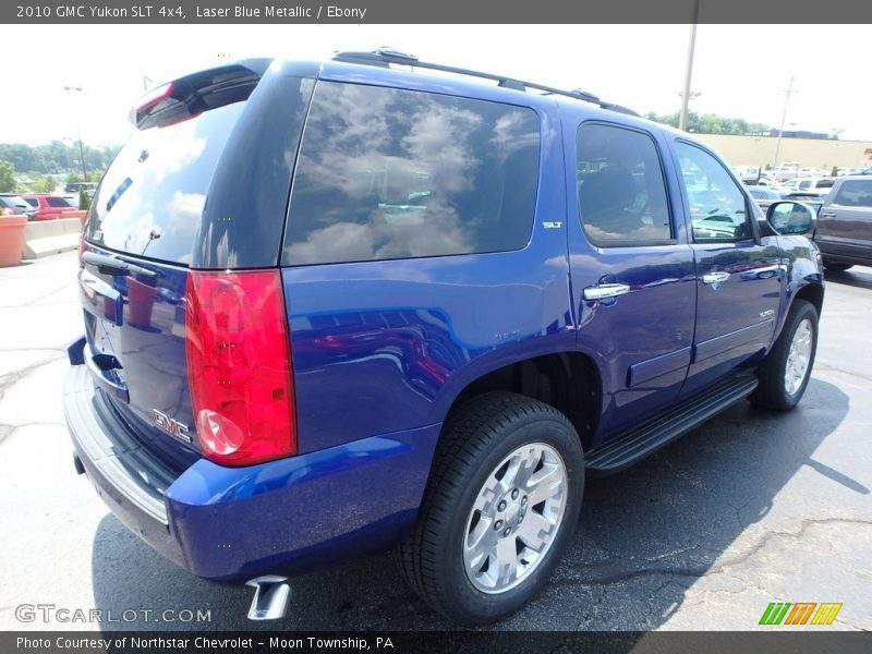 Laser Blue Metallic / Ebony 2010 GMC Yukon SLT 4x4