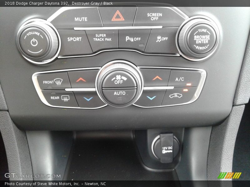 Destroyer Gray / Black 2018 Dodge Charger Daytona 392