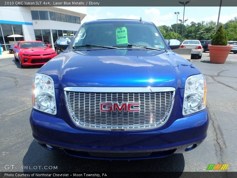 Laser Blue Metallic / Ebony 2010 GMC Yukon SLT 4x4