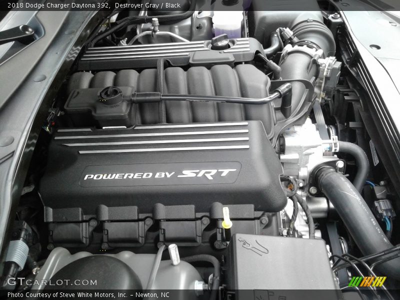 Destroyer Gray / Black 2018 Dodge Charger Daytona 392