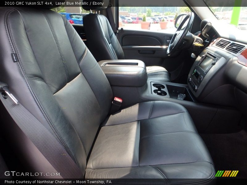 Laser Blue Metallic / Ebony 2010 GMC Yukon SLT 4x4