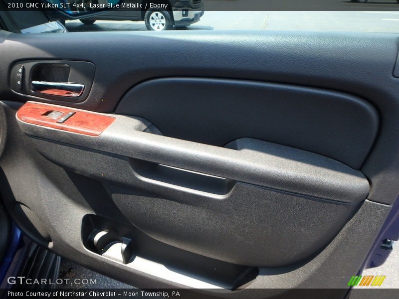 Laser Blue Metallic / Ebony 2010 GMC Yukon SLT 4x4