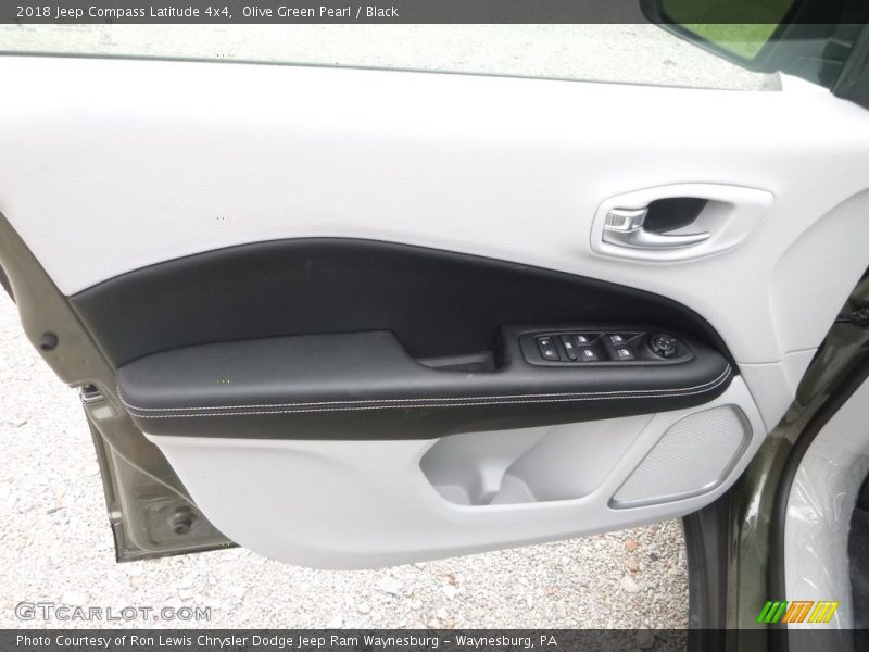 Olive Green Pearl / Black 2018 Jeep Compass Latitude 4x4