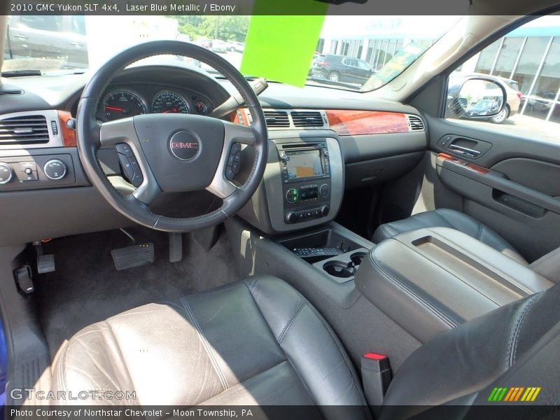 Laser Blue Metallic / Ebony 2010 GMC Yukon SLT 4x4