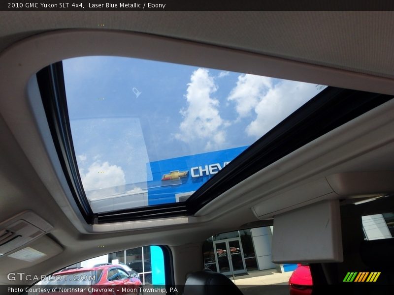 Laser Blue Metallic / Ebony 2010 GMC Yukon SLT 4x4