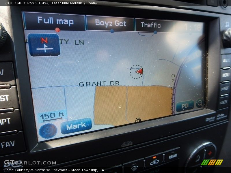 Laser Blue Metallic / Ebony 2010 GMC Yukon SLT 4x4