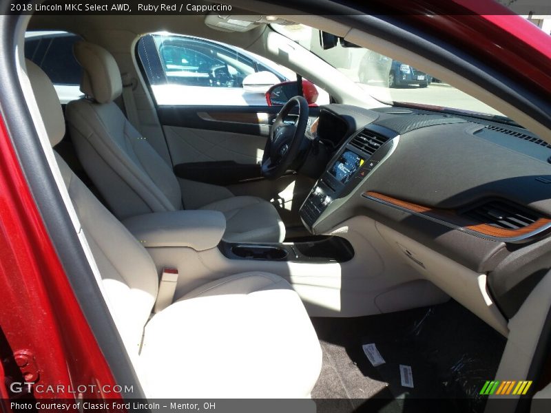 Ruby Red / Cappuccino 2018 Lincoln MKC Select AWD