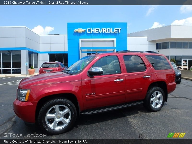Crystal Red Tintcoat / Ebony 2013 Chevrolet Tahoe LT 4x4