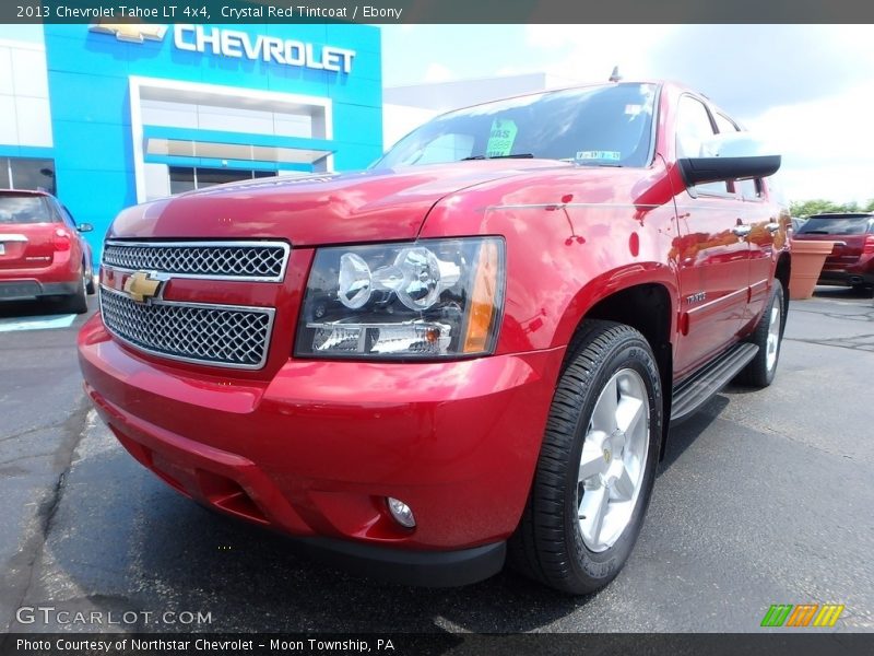 Crystal Red Tintcoat / Ebony 2013 Chevrolet Tahoe LT 4x4