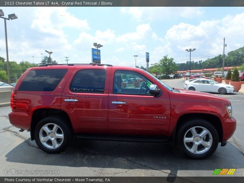 Crystal Red Tintcoat / Ebony 2013 Chevrolet Tahoe LT 4x4