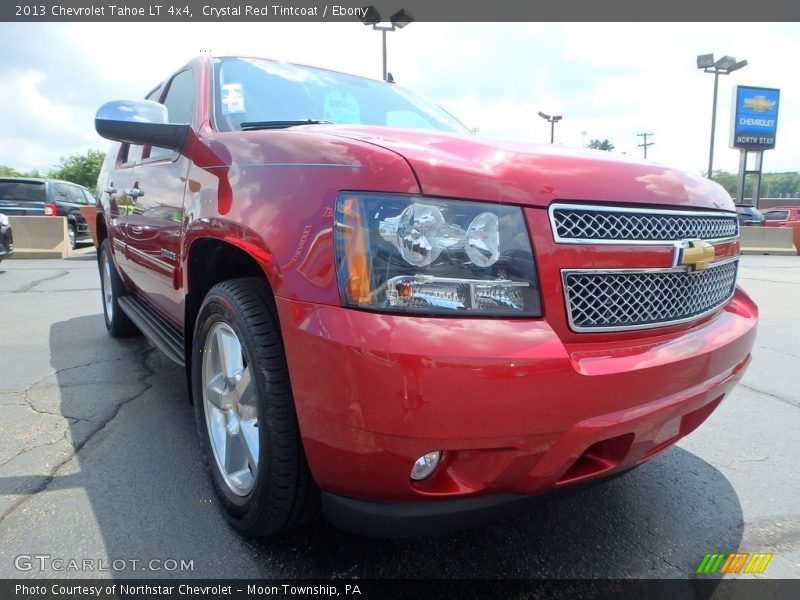 Crystal Red Tintcoat / Ebony 2013 Chevrolet Tahoe LT 4x4