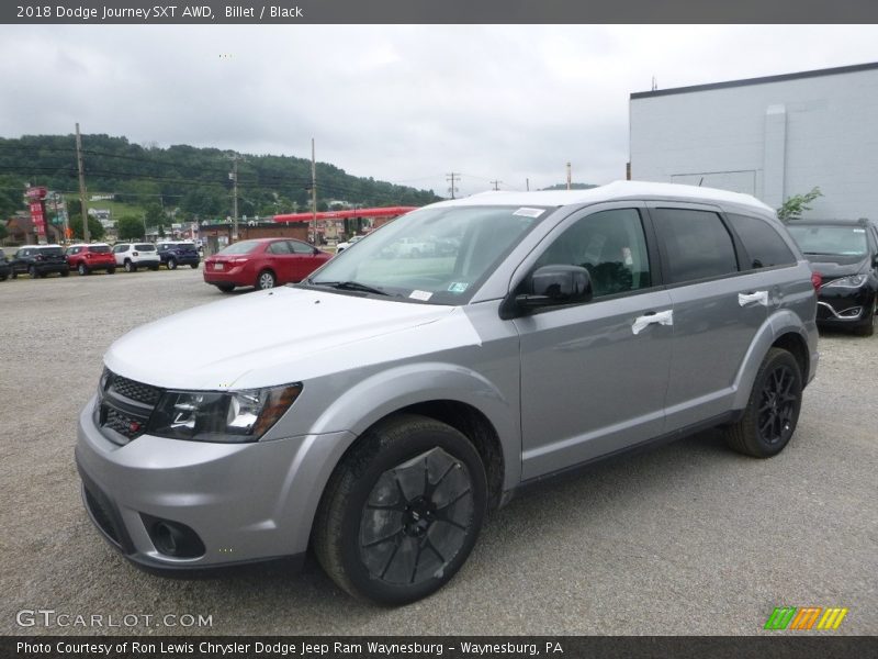Billet / Black 2018 Dodge Journey SXT AWD