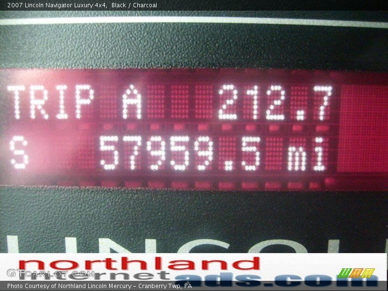 Black / Charcoal 2007 Lincoln Navigator Luxury 4x4