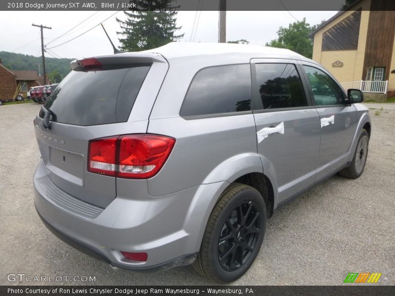 Billet / Black 2018 Dodge Journey SXT AWD