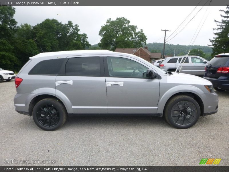 Billet / Black 2018 Dodge Journey SXT AWD