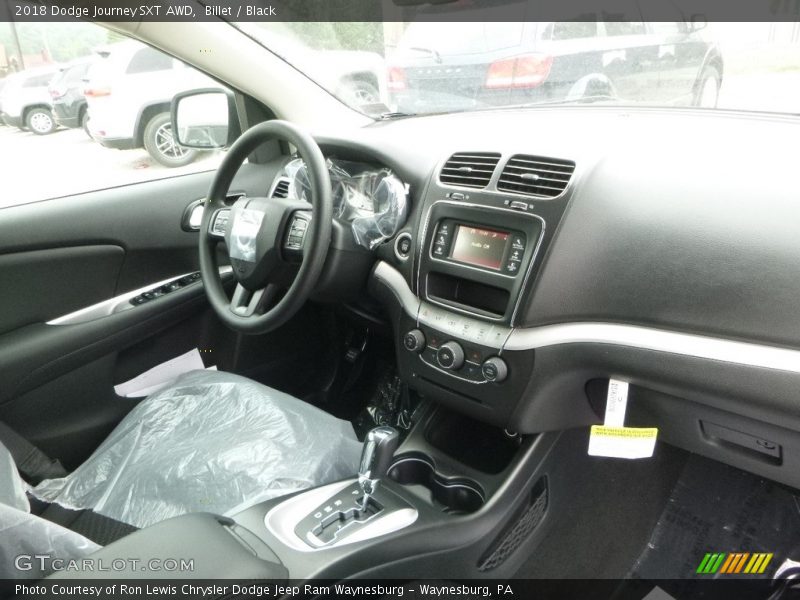 Billet / Black 2018 Dodge Journey SXT AWD
