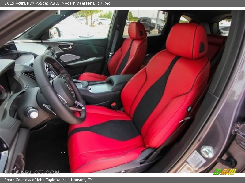 Front Seat of 2019 RDX A-Spec AWD