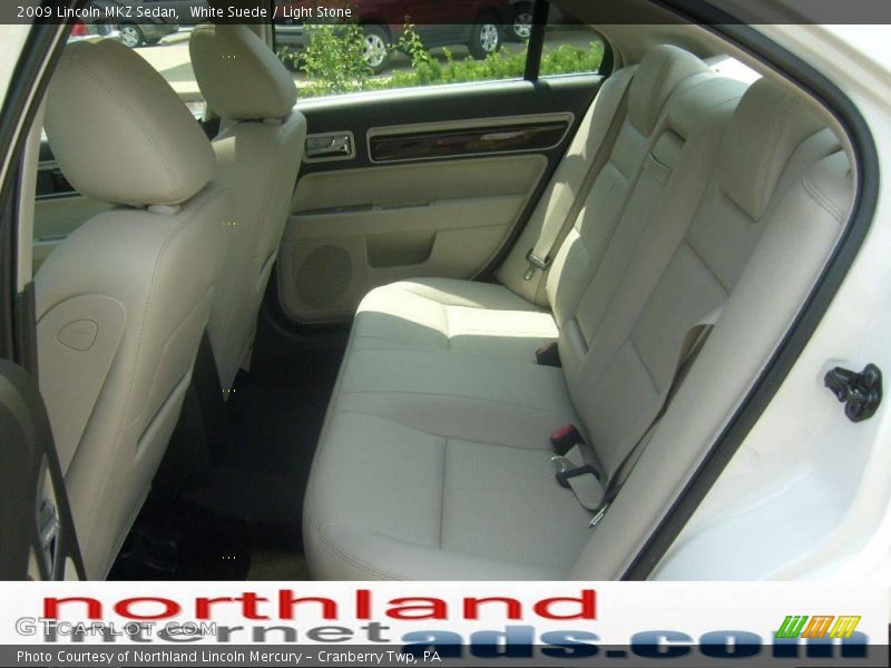 White Suede / Light Stone 2009 Lincoln MKZ Sedan