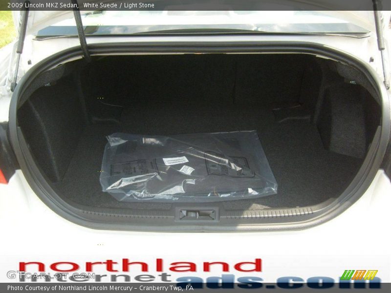 White Suede / Light Stone 2009 Lincoln MKZ Sedan