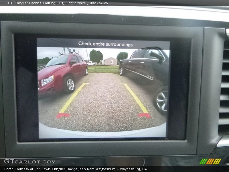 Bright White / Black/Alloy 2018 Chrysler Pacifica Touring Plus