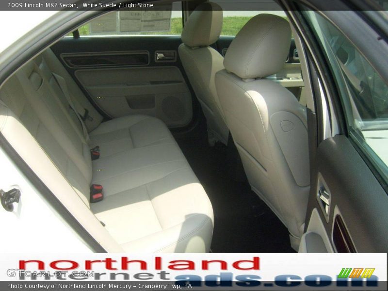 White Suede / Light Stone 2009 Lincoln MKZ Sedan