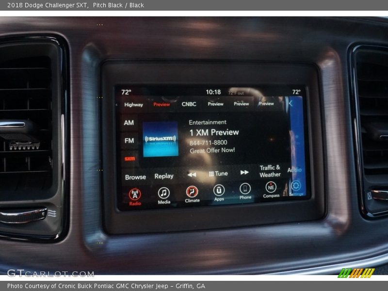 Pitch Black / Black 2018 Dodge Challenger SXT