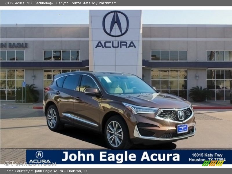 Canyon Bronze Metallic / Parchment 2019 Acura RDX Technology