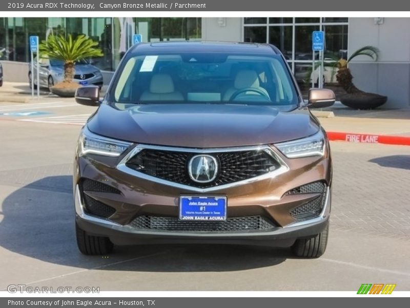 Canyon Bronze Metallic / Parchment 2019 Acura RDX Technology