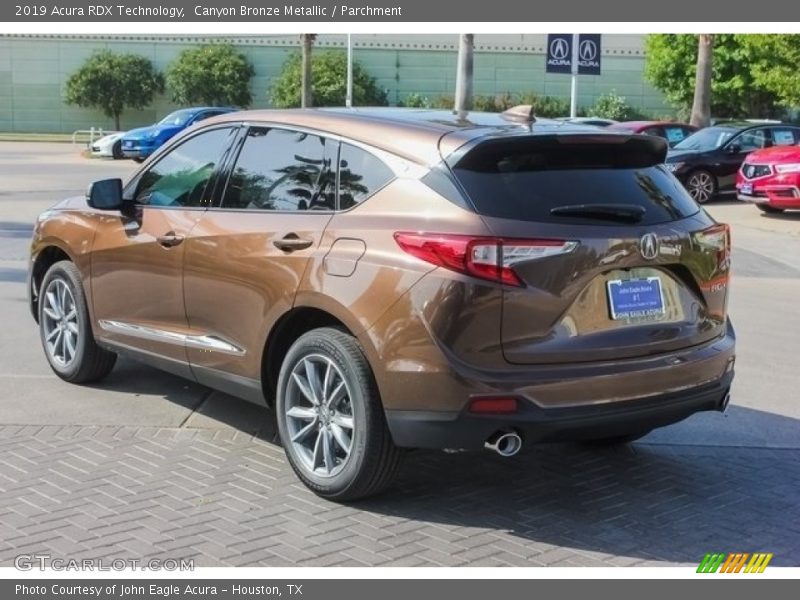 Canyon Bronze Metallic / Parchment 2019 Acura RDX Technology