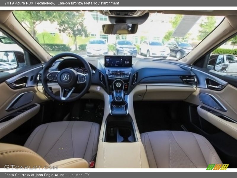 Front Seat of 2019 RDX Technology
