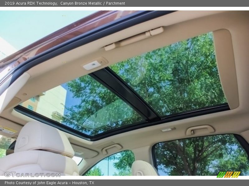 Sunroof of 2019 RDX Technology