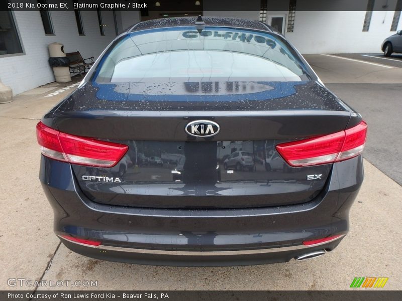 Platinum Graphite / Black 2018 Kia Optima EX