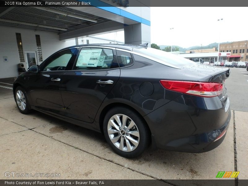 Platinum Graphite / Black 2018 Kia Optima EX