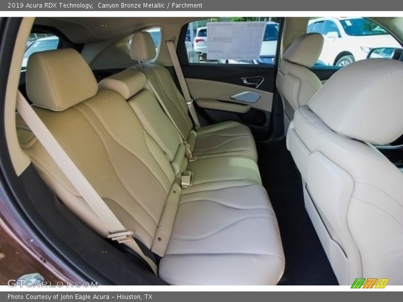 Rear Seat of 2019 RDX Technology