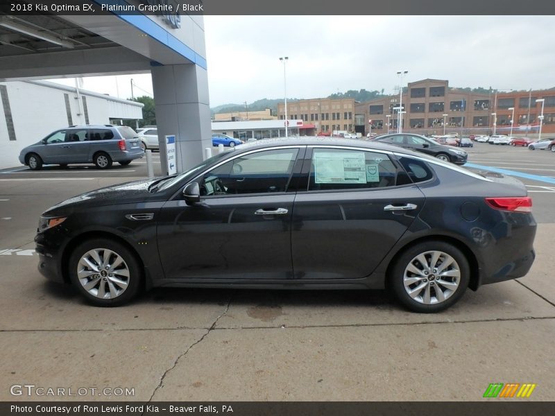 Platinum Graphite / Black 2018 Kia Optima EX