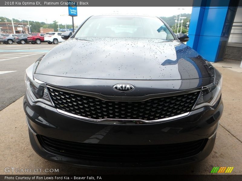 Platinum Graphite / Black 2018 Kia Optima EX