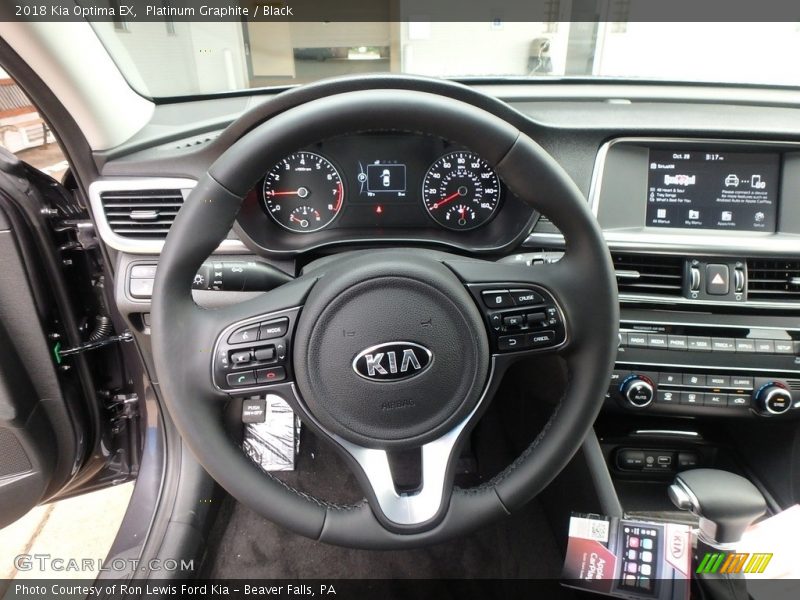 Platinum Graphite / Black 2018 Kia Optima EX