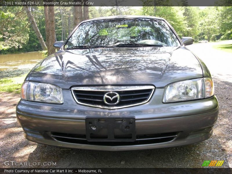Moonlight Gray Metallic / Gray 2001 Mazda 626 LX
