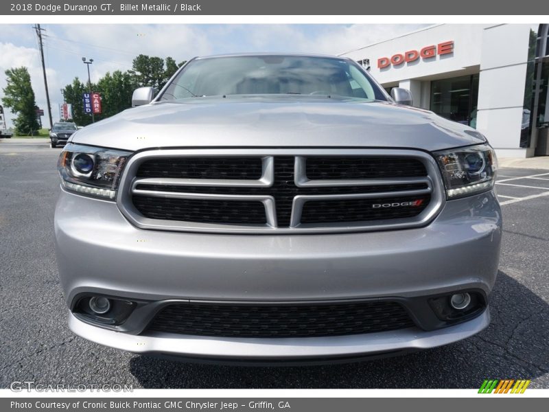 Billet Metallic / Black 2018 Dodge Durango GT
