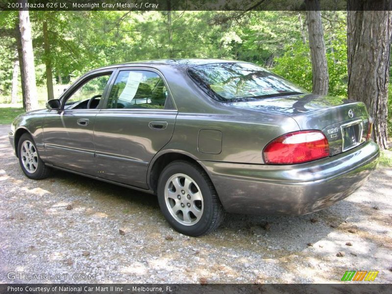 Moonlight Gray Metallic / Gray 2001 Mazda 626 LX