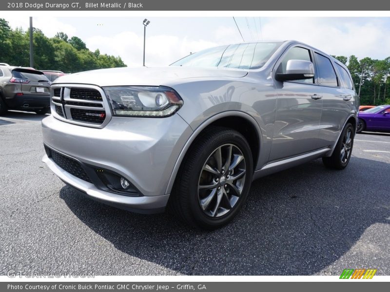 Billet Metallic / Black 2018 Dodge Durango GT