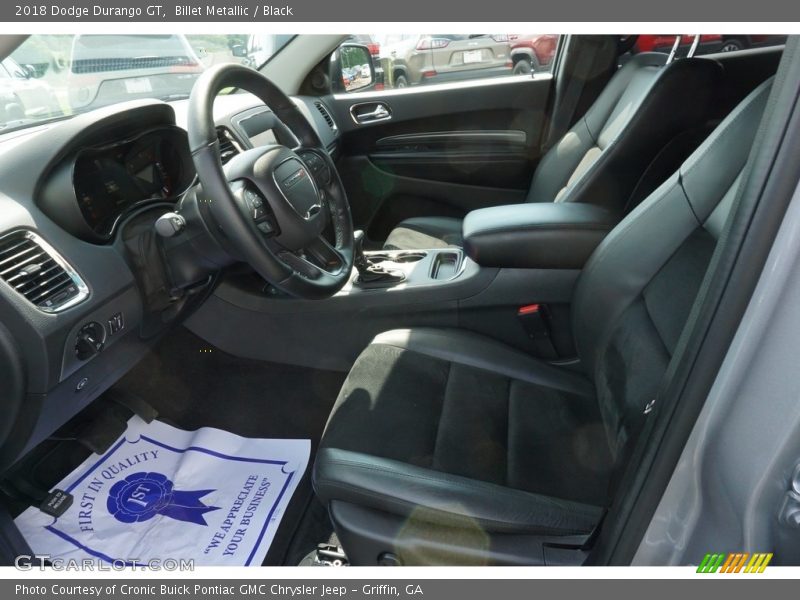 Billet Metallic / Black 2018 Dodge Durango GT