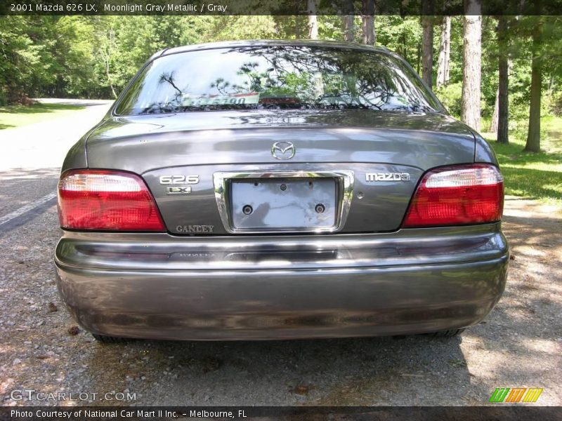 Moonlight Gray Metallic / Gray 2001 Mazda 626 LX