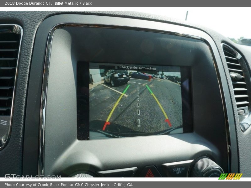 Billet Metallic / Black 2018 Dodge Durango GT
