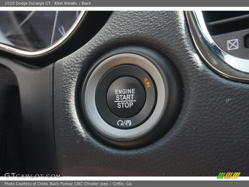 Billet Metallic / Black 2018 Dodge Durango GT