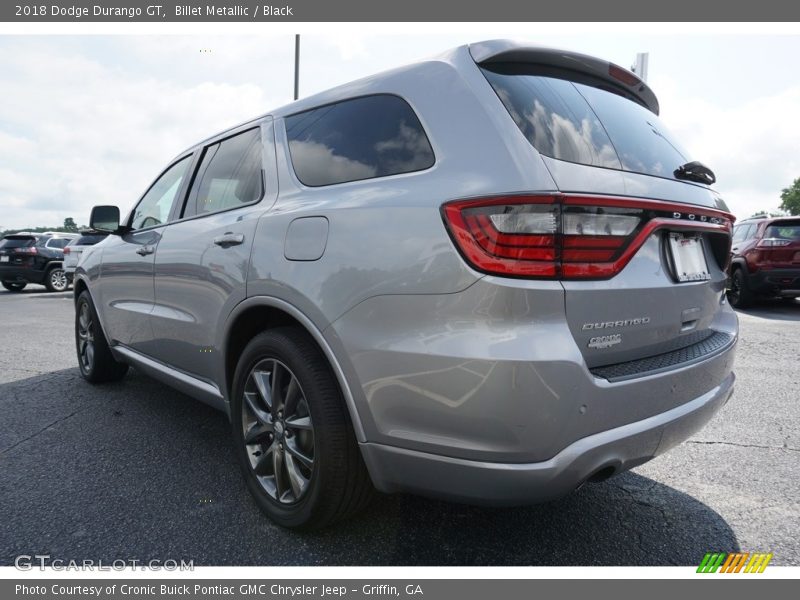 Billet Metallic / Black 2018 Dodge Durango GT