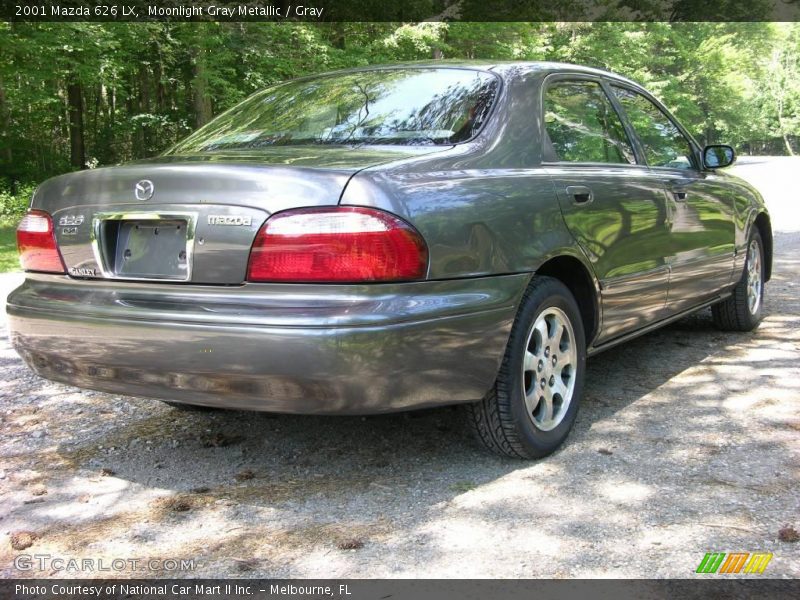 Moonlight Gray Metallic / Gray 2001 Mazda 626 LX