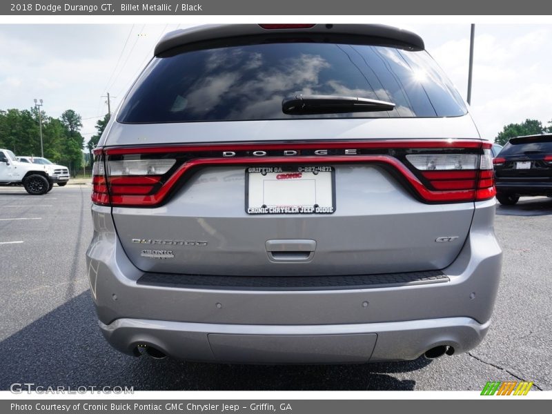 Billet Metallic / Black 2018 Dodge Durango GT