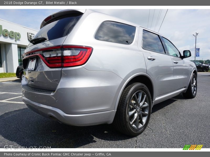 Billet Metallic / Black 2018 Dodge Durango GT